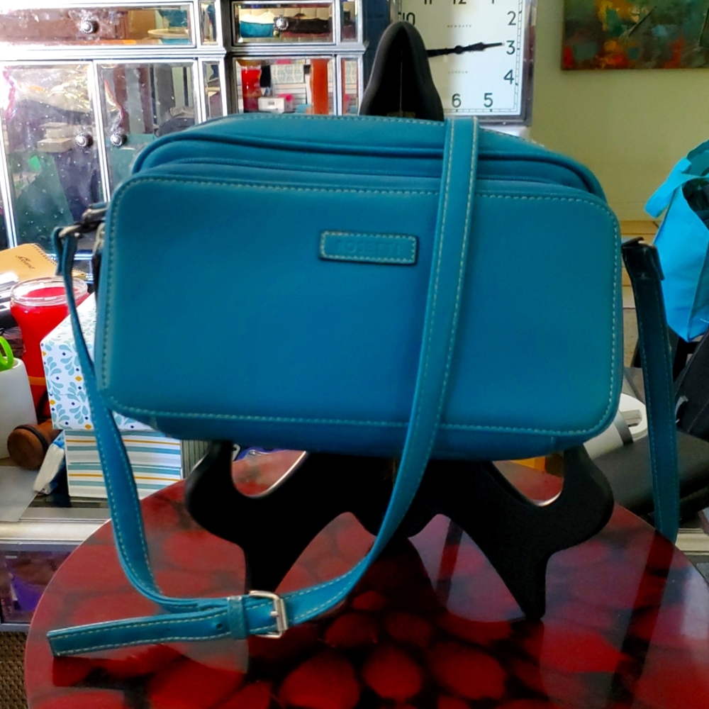 ROSETTI - Teal Crossbody Satchel Hand Bag Purse